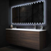 Espejo LED Rectangular | Control por interruptor de pared | Luz blanca fría - Reyze Seria Edge Model 6